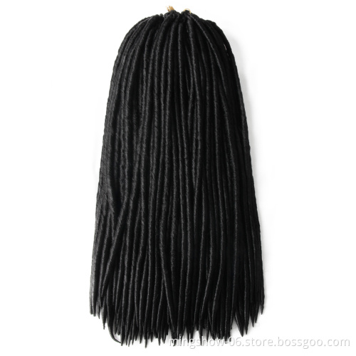 Wholesale synthetic dread faux locs crochet